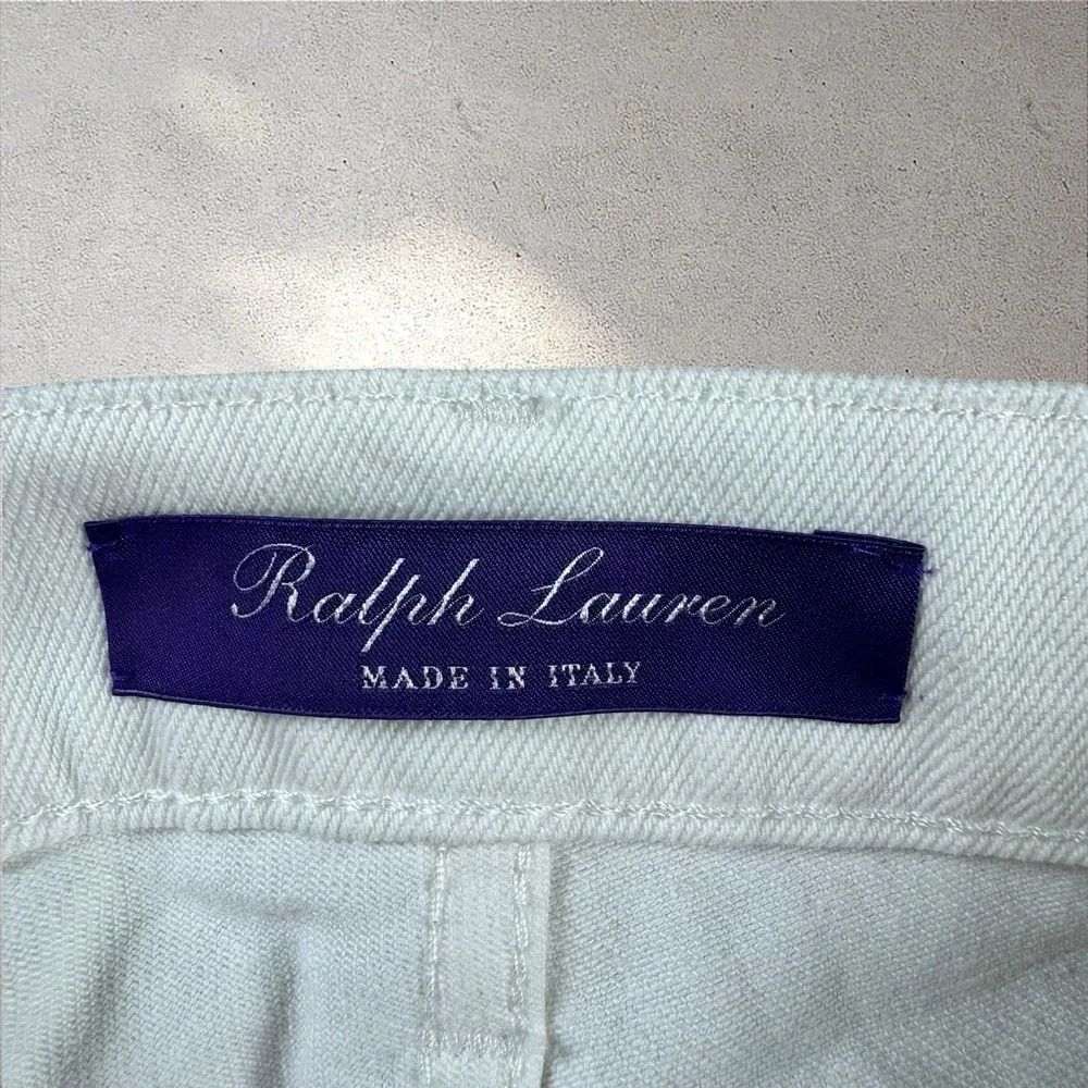 NWT Ralph Lauren Purple Label Men's Core Slim Fit Jeans 28x32 White‎ Italy $895